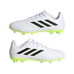 Chaussures De Football Enfant Adidas Copa Pure II.3 FG 13 Chaussures De Football Enfant Adidas Copa Pure II.3 FG -Sport Vêtements Magasin adidas hq8989 9 footwear photography mirrored pair view white