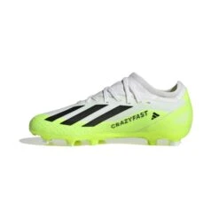 Chaussures De Football Enfant Adidas X Crazyfast.3 FG -Sport Vêtements Magasin adidas id9352 4 footwear photography side medial center view white