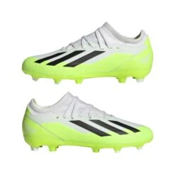 Chaussures De Football Enfant Adidas X Crazyfast.3 FG -Sport Vêtements Magasin adidas id9352 9 footwear photography mirrored pair view white