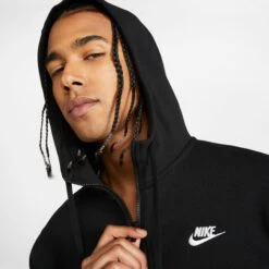 Veste Nike Sportswear Club Fleece -Sport Vêtements Magasin bv2645 010 phsym001