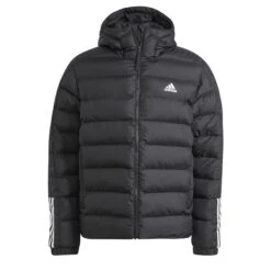 Doudoune à Capuche Adidas Itavic 3-Stripes Midweight