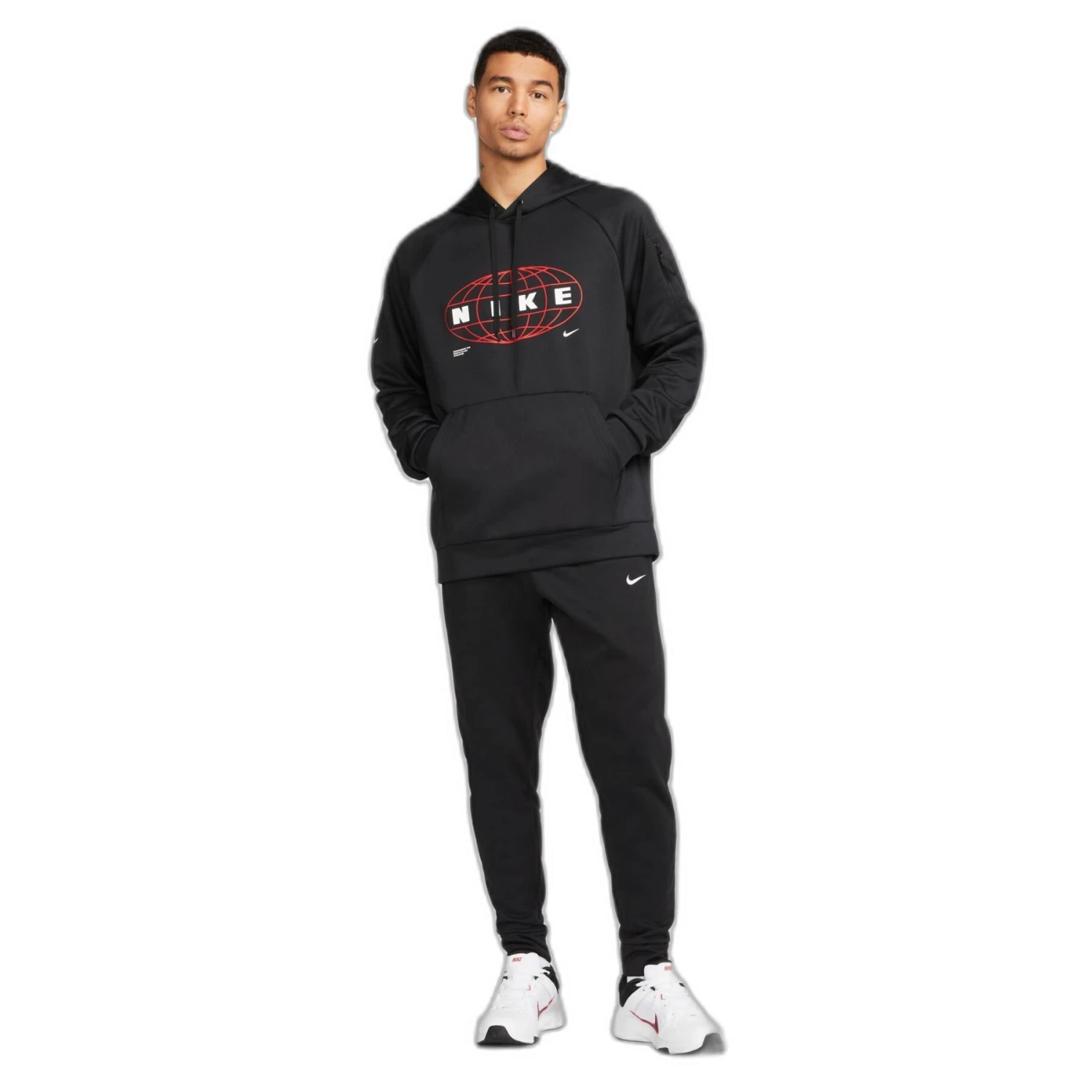 Sweatshirt à Capuche Nike Therma-FIT PO GFX 1 3 Sweatshirt à Capuche Nike Therma-FIT PO GFX 1