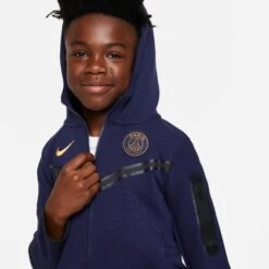 Nike Sweatshirt Zippé Enfant PSG Tech Fleece 2023/24 -Sport Vêtements Magasin nike dv4848 498 phsym001