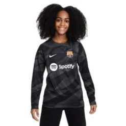 Nike Maillot Manches Longues Enfant FC Barcelone Dri-FIT Stadium 2023/24