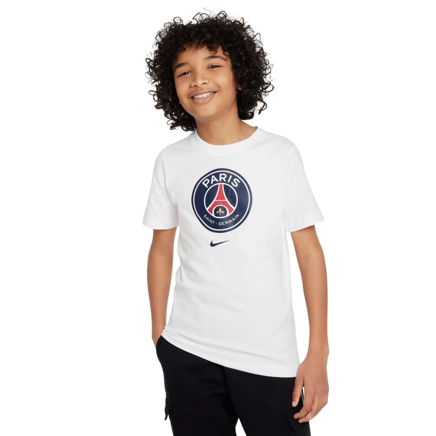 Nike T-shirt Enfant PSG Crest 3 Nike T-shirt Enfant PSG Crest