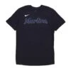 Nike T-shirt Miami Marlins Wordmark 2 Nike T-shirt Miami Marlins Wordmark -Sport Vêtements Magasin nike n199 00a mqm m3x black 1