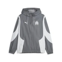 Puma Veste De Survêtement Prematch OM Anthem Woven 2023/24